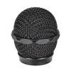 uxcell Black Microphone Ball Head Mesh Grille Round Metal with Grey Inner Foam Filter for 858 Mic view 1
