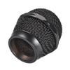 uxcell Black Microphone Ball Head Mesh Grille Round Metal with Grey Inner Foam Filter for 858 Mic view 3