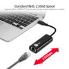 SIIG USB-C to 2.5 Gigabit Ethernet Adapter - USB-C to RJ45 Converter Cable for Laptop and PC Supports Windows & Mac OS (JU-NE0A11-S1) view 4
