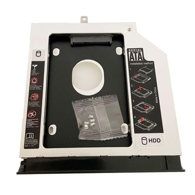 2nd HDD SSD Hard Drive Optical Frame Caddy Tray for Lenovo ideapad 330C Series with Bezel Front Panel Faceplate Metal Bracket Holder