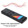 Voice Recorder, MP3 MP4 8GB 3.5mm Stereo LCD Screen Portable Recorder, Support A-B Repeat Playback Recording Pen, HD USB Audio Voice Recorder view 2