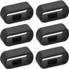18MM Width Band Keeper Compatible with Garmin Vivosmart HR/HR Plus/Vivosport Fastener Loops Replacement Band Holder, 6 Pack Fasteners for Gear Fit2 Pro/Approach X40/Approach X10 Bands view 1