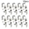 MroMax Stainless Steel Cable Tie, 19.69" x 0.18" Stainless Steel Self-Locking Zip Ties, 304 Stainless Steel Multi-purpose Tie for Metal Exhaust,10Pcs view 3