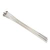 MroMax Stainless Steel Cable Tie, 15.75" x 0.18" Stainless Steel Self-Locking Zip Ties, 331 Stainless Steel Multi-purpose Tie for Metal Exhaust,20Pcs view 1