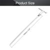MroMax Stainless Steel Cable Tie, 5.91" x 0.18" Stainless Steel Self-Locking Zip Ties, 312 Stainless Steel Multi-purpose Tie for Metal Exhaust,20Pcs view 2
