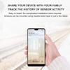 Smart Door Window Sensor,Door Open Closed Alarm Detectors Compatible Home and Tuya Voice Control,Real Time SMS Notification view 2
