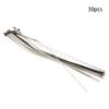 MroMax Stainless Steel Cable Tie, 13.78" x 0.18" Stainless Steel Self-Locking Zip Ties, 326 Stainless Steel Multi-purpose Tie for Metal Exhaust,50Pcs view 2