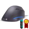 CONNECT IT Wired Ergonomic Mouse DPI 1600, 6 Buttons, Prevention of Mouse Arm/Tennis Elbow, Especially Gentle on The Arms, PC Office Mouse, Ergonomic, Black view 1