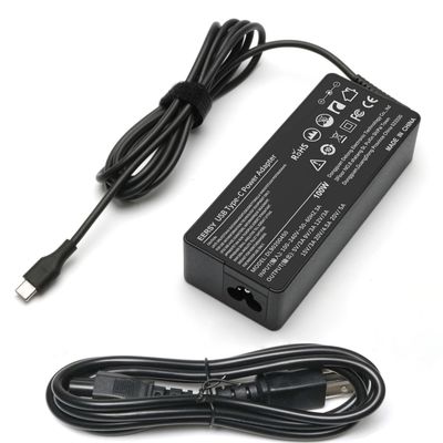100W 90W USB C Type-C Charger for Lenovo Thinkpad Carbon x1 5th 6th Gen, GX20M33579 4X20M26268 IdeaPad 13" 720 P580 P500 Y400 Y500 Yoga 370 910 920 X280 X390 X395 Laptop Power AC Adapter