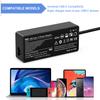 100W 90W USB C Type-C Charger for Lenovo Thinkpad Carbon x1 5th 6th Gen, GX20M33579 4X20M26268 IdeaPad 13" 720 P580 P500 Y400 Y500 Yoga 370 910 920 X280 X390 X395 Laptop Power AC Adapter view 4