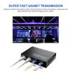 Gigabit Ethernet Media Converter, Singlemode Dual LC, 1.25Gb/s 2X 10/100/1000Base-T RJ45 Networks Ethernet to 2X 1000Base-X SFP Fiber Converter with 2X Gigabit SFP 1000Base-LX Transceiver view 4
