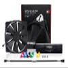 Noctua NF-A20 PWM chromax.Black.swap, Premium Quiet Fan, 4-Pin (200x30mm, Black) view 4