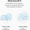 Nest WiFi Router and 2 Points - WiFi Extender with Smart Speaker - Works with Google WiFi (3 Pack) White view 2