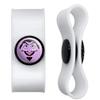 GRAPHICS & MORE Sesame Street Count Face Headphone Earbud Cord Wrap - Charging Cable Manager - Wire Organizer Set of 2 - White