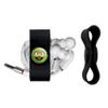 GRAPHICS & MORE Sesame Street Oscar The Grouch Face Headphone Earbud Cord Wrap - Charging Cable Manager - Wire Organizer Set of 2 - Black view 2