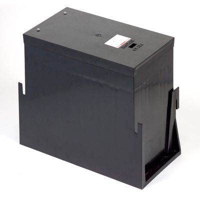 Legrand Wiremold XB814 2-Gang Outdoor Weatherproof Ground Box, Black (1 Pack)