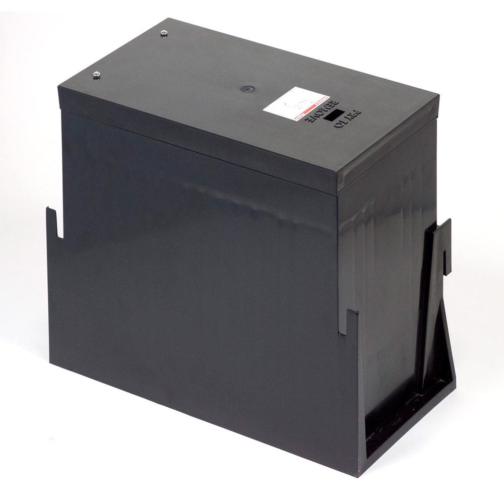 Legrand Wiremold XB814 2-Gang Outdoor Weatherproof Ground Box, Black (1 Pack)