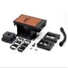 Legrand Wiremold XB814CLVBN 2-Gang Outdoor Weatherproof Ground Box Assembly, Low Voltage for Communication and A/V, Brown (1 Pack) view 1
