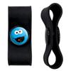 GRAPHICS & MORE Sesame Street Cookie Monster Face Headphone Earbud Cord Wrap - Charging Cable Manager - Wire Organizer Set of 2 - White view 1