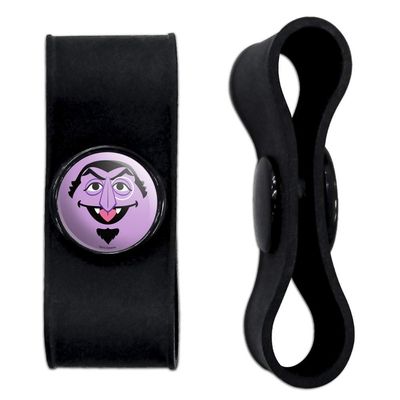 GRAPHICS & MORE Sesame Street Count Face Headphone Earbud Cord Wrap - Charging Cable Manager - Wire Organizer Set of 2 - White