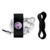 GRAPHICS & MORE Sesame Street Count Face Headphone Earbud Cord Wrap - Charging Cable Manager - Wire Organizer Set of 2 - White view 2