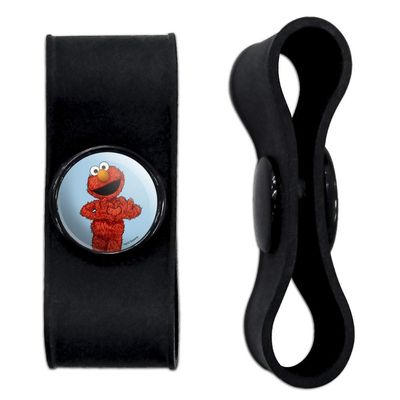 GRAPHICS & MORE Sesame Street Vintage Elmo Headphone Earbud Cord Wrap - Charging Cable Manager - Wire Organizer Set of 2 - White