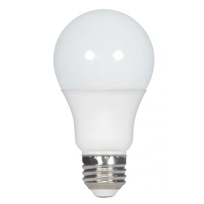 Satco S8489 12.5 watt, A19 LED, 4000K, Medium Base, 120 Volts, 4 Bulbs California Compliant