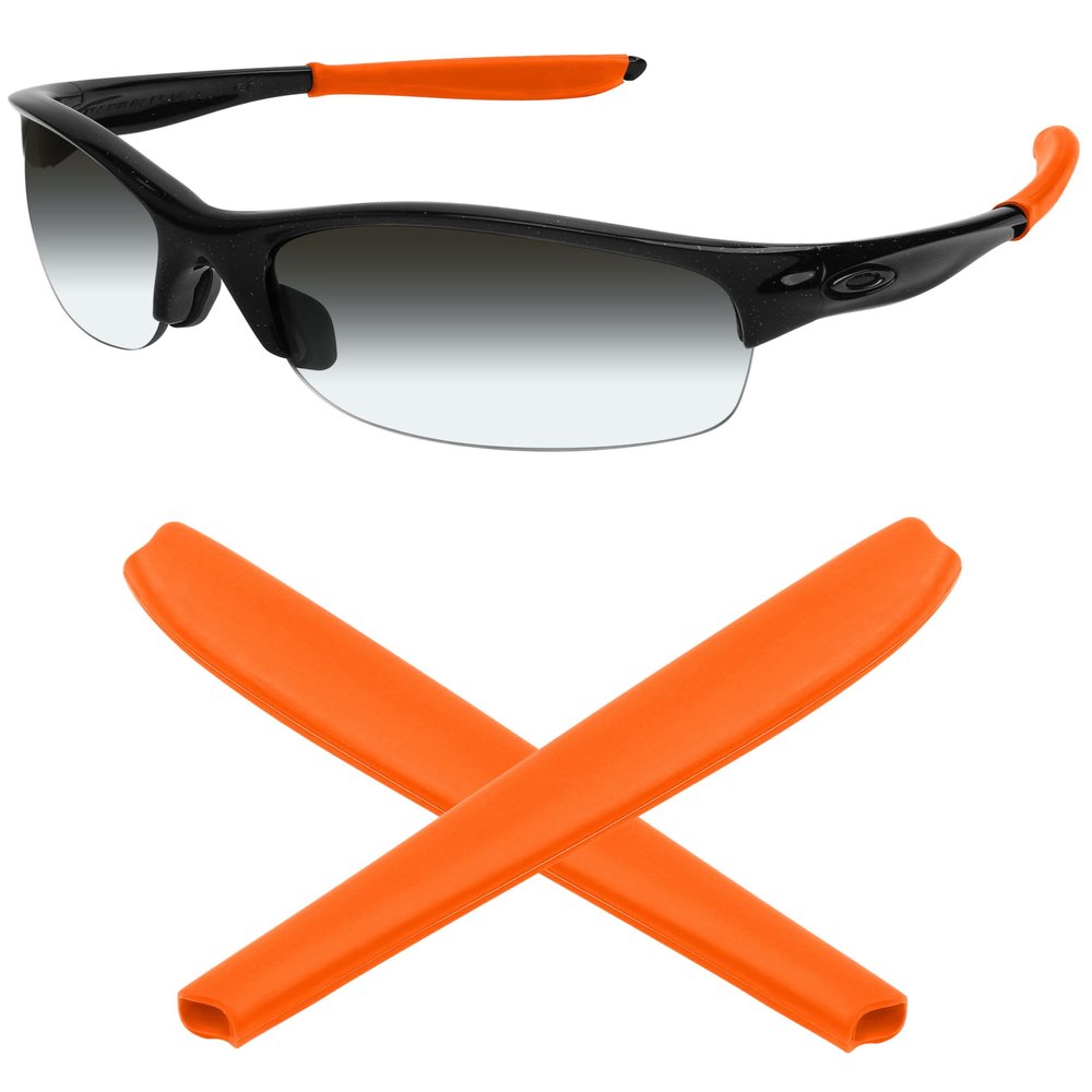 Mryok Replacement Earsocks for Oakley Commit Square(SQ) OO9086 Sunglasses - Orange