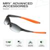 Mryok Replacement Earsocks for Oakley Commit Square(SQ) OO9086 Sunglasses - Orange view 3