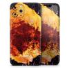 Liquid Abstract Paint V18 - DesignSkinz Protective Vinyl Decal Wrap Skin Cover Compatible with The Apple iPhone 11 Pro Max (Full-Body, Screen Trim & Back Glass Skin) view 1