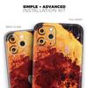 Liquid Abstract Paint V18 - DesignSkinz Protective Vinyl Decal Wrap Skin Cover Compatible with The Apple iPhone 11 Pro Max (Full-Body, Screen Trim & Back Glass Skin) view 2