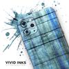 Blue and Green Tye-Dyed Wood 2 - DesignSkinz Protective Vinyl Decal Wrap Skin Cover Compatible with The Apple iPhone 11 Pro Max (Full-Body, Screen Trim & Back Glass Skin) view 3