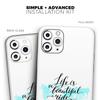Life is a Beautiful Ride v2 - DesignSkinz Protective Vinyl Decal Wrap Skin Cover Compatible with The Apple iPhone 11 Pro Max (Full-Body, Screen Trim & Back Glass Skin) view 2