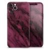 Black & Pink Marble Swirl V1 2 - DesignSkinz Protective Vinyl Decal Wrap Skin Cover Compatible with The Apple iPhone 11 Pro Max (Full-Body, Screen Trim & Back Glass Skin) view 1