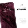 Black & Pink Marble Swirl V1 2 - DesignSkinz Protective Vinyl Decal Wrap Skin Cover Compatible with The Apple iPhone 11 Pro Max (Full-Body, Screen Trim & Back Glass Skin) view 4