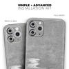 Dark Silver Marble Swirl V7 - DesignSkinz Protective Vinyl Decal Wrap Skin Cover Compatible with the Apple iPhone 11 Pro Max (Full-Body, Screen Trim & Back Glass Skin) view 2