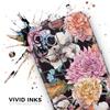 Summer Watercolor Floral v1 - DesignSkinz Protective Vinyl Decal Wrap Skin Cover Compatible with The Apple iPhone 11 Pro Max (Full-Body, Screen Trim & Back Glass Skin) view 3