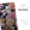 Summer Watercolor Floral v1 - DesignSkinz Protective Vinyl Decal Wrap Skin Cover Compatible with The Apple iPhone 11 Pro Max (Full-Body, Screen Trim & Back Glass Skin) view 4