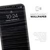 Black Wood Texture - DesignSkinz Protective Vinyl Decal Wrap Skin Cover Compatible with The Apple iPhone 11 Pro Max (Full-Body, Screen Trim & Back Glass Skin) view 4