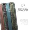 Chipped Pastel Paint on Wood - DesignSkinz Protective Vinyl Decal Wrap Skin Cover Compatible with The Apple iPhone 11 Pro Max (Full-Body, Screen Trim & Back Glass Skin) view 4