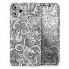 Hippie Dippie Doodles - DesignSkinz Protective Vinyl Decal Wrap Skin Cover Compatible with The Apple iPhone 11 Pro Max (Full-Body, Screen Trim & Back Glass Skin) view 1