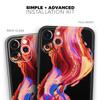 Liquid Abstract Paint V80 - DesignSkinz Protective Vinyl Decal Wrap Skin Cover Compatible with The Apple iPhone 11 Pro Max (Full-Body, Screen Trim & Back Glass Skin) view 2