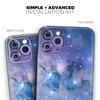 Blue & Purple Mixed Universe - DesignSkinz Protective Vinyl Decal Wrap Skin Cover Compatible with The Apple iPhone 11 Pro Max (Full-Body, Screen Trim & Back Glass Skin) view 2