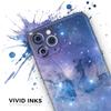 Blue & Purple Mixed Universe - DesignSkinz Protective Vinyl Decal Wrap Skin Cover Compatible with The Apple iPhone 11 Pro Max (Full-Body, Screen Trim & Back Glass Skin) view 3