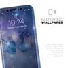 Blue & Purple Mixed Universe - DesignSkinz Protective Vinyl Decal Wrap Skin Cover Compatible with The Apple iPhone 11 Pro Max (Full-Body, Screen Trim & Back Glass Skin) view 4