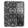 Black and White Lace Pattern V108 - DesignSkinz Protective Vinyl Decal Wrap Skin Cover Compatible with The Apple iPhone 11 Pro Max (Full-Body, Screen Trim & Back Glass Skin) view 1