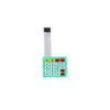 Taidacent 10 pcs Membrane Switch Keypad Button Module 1/2/3/4 Button IOT Button MCU Expansion Control Keyboard (4x5 Matrix Keyboard) view 1