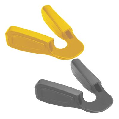 Replacement Nosepieces Nose Pads for Oakley Jaw-Breaker OO9290/Jaw-Breaker Asian Fit OO9270 Sunglass - Gray + Yellow