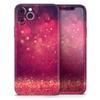 Dark Pink Shimmering Orbs of Light - DesignSkinz Protective Vinyl Decal Wrap Skin Cover Compatible with The Apple iPhone 11 Pro Max (Full-Body, Screen Trim & Back Glass Skin) view 1
