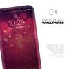 Dark Pink Shimmering Orbs of Light - DesignSkinz Protective Vinyl Decal Wrap Skin Cover Compatible with The Apple iPhone 11 Pro Max (Full-Body, Screen Trim & Back Glass Skin) view 4